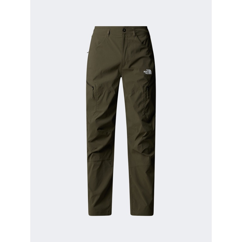 The North Face Exploration Regular Tapered Men Hiking Pant Taupe Green
