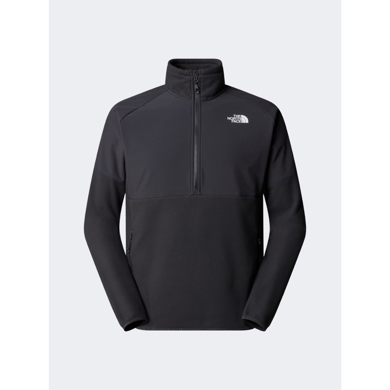 The North Face Glacier Heavyweight 1/2 Zip Fleece Men Hiking Fleece Asphalt Grey