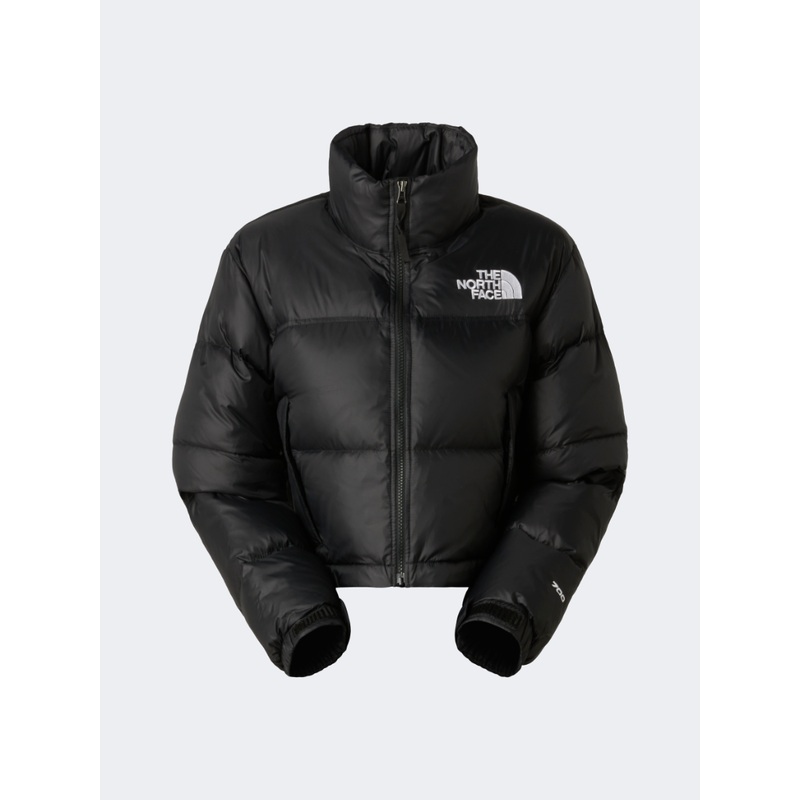 The North Face Nuptse Short Women Lifestyle Jacket Black