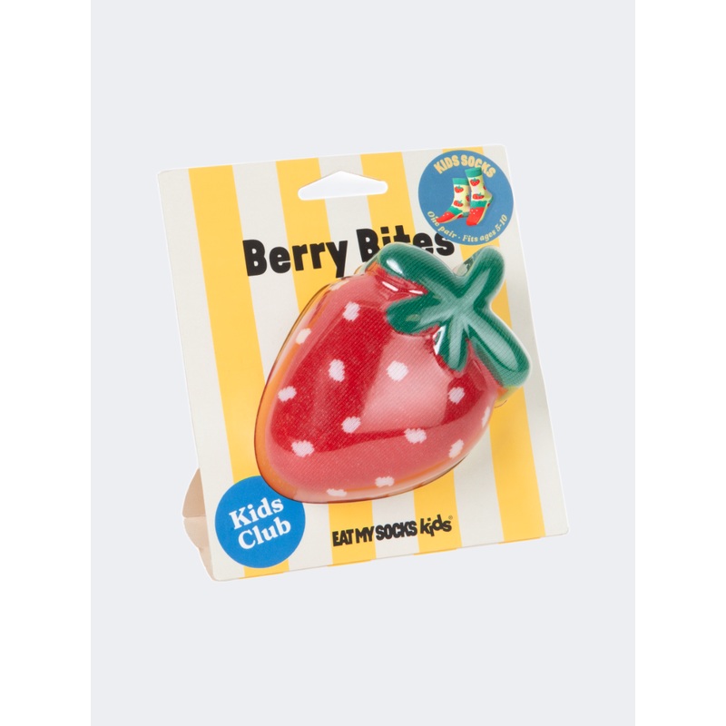 Eat My Socks Berry Bites Kids-Girls Lifestyle Sock Multicolor