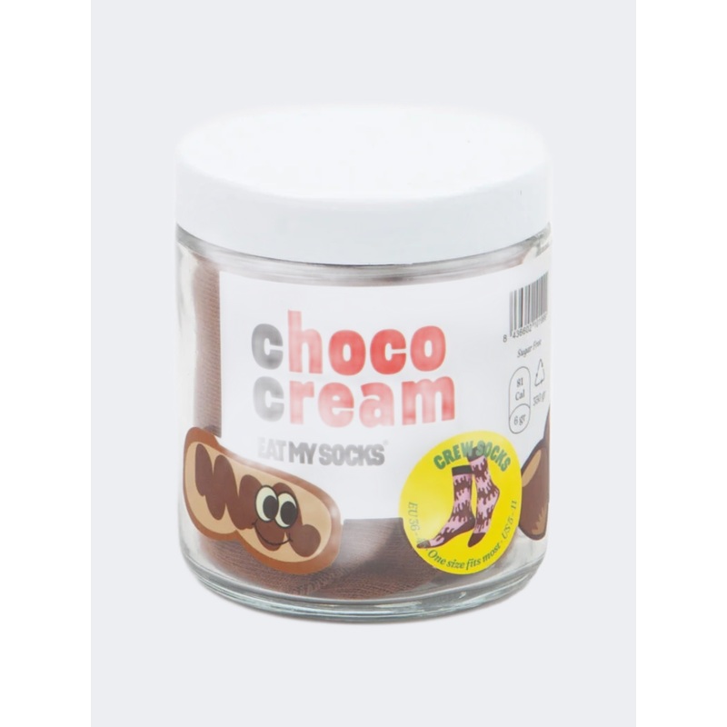 Eat My Socks Choco Cream Unisex Lifestyle Sock Multicolor