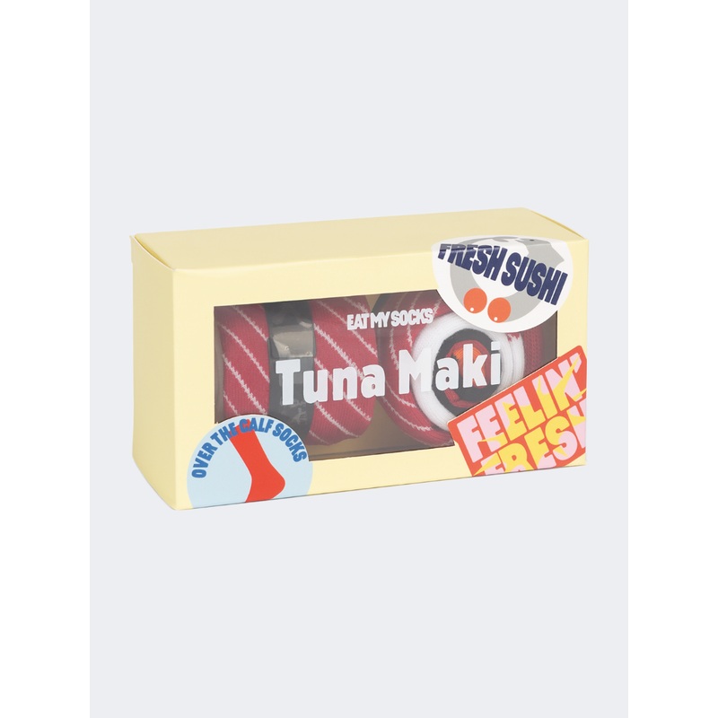 Eat My Socks Tuna Maki Unisex Lifestyle Sock Multicolor