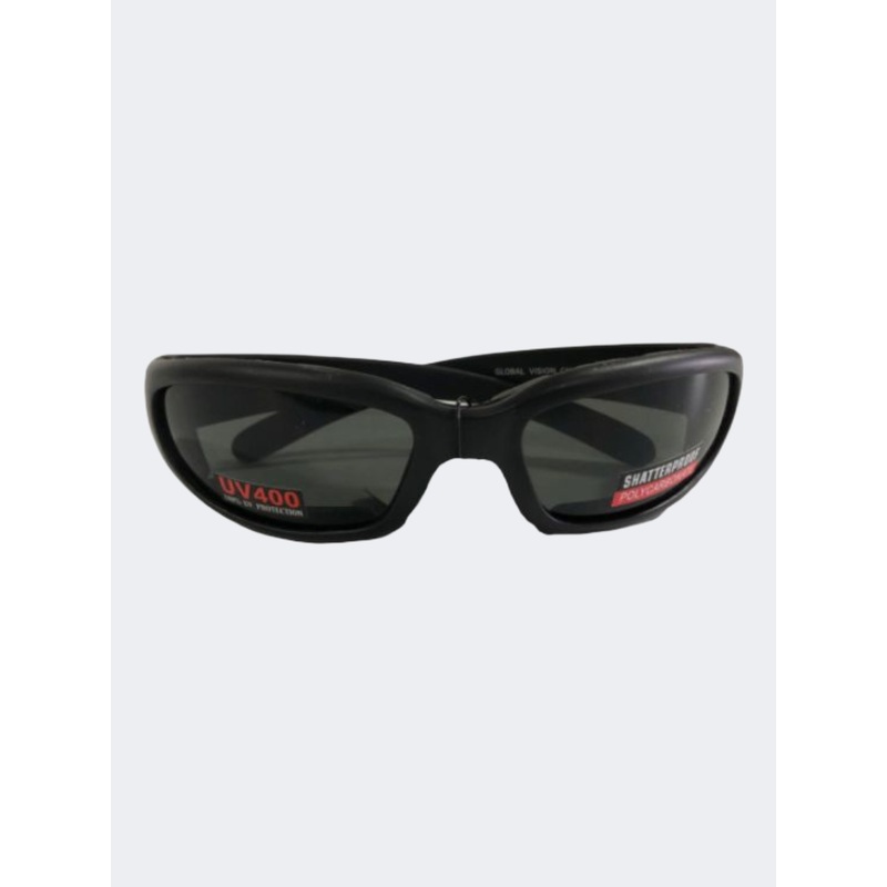 Global Vision Chicago Smoke Lenses Unisex Lifestyle Sunglasses Black