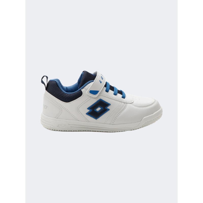 Lotto SP Ps-Boys Lifestyle Shoes White/Dress Blue