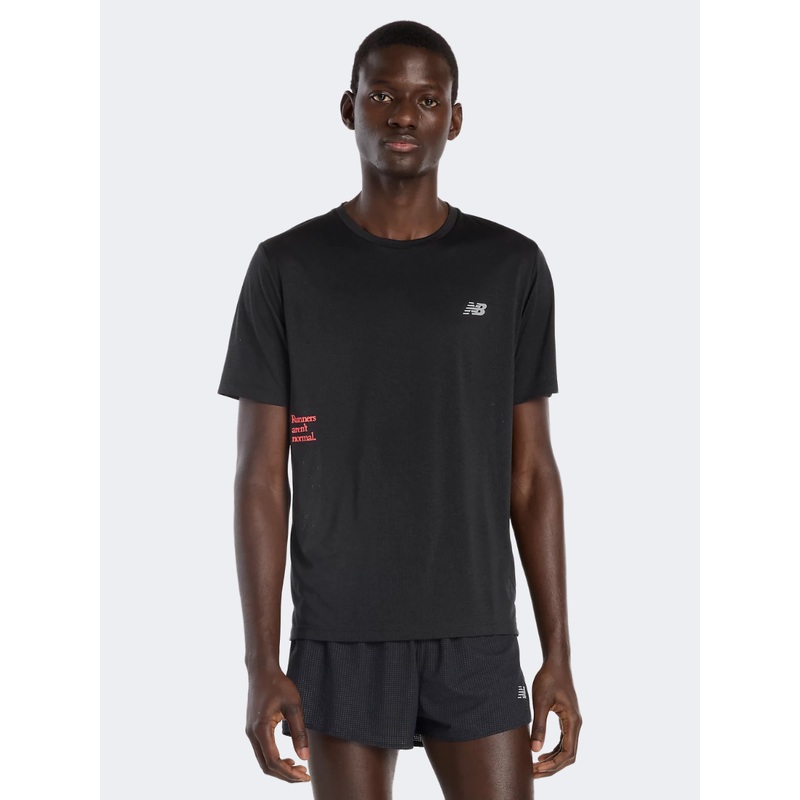 New Balance Athletics Graphic Men Performanc T-Shirt Black
