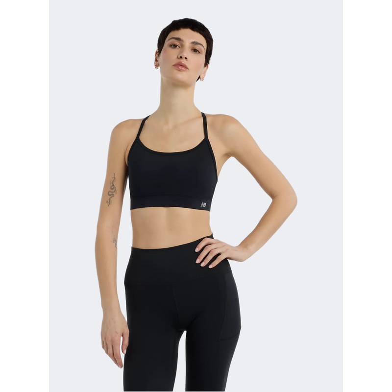 New Balance Essential Yoga Women Performance Bra Black