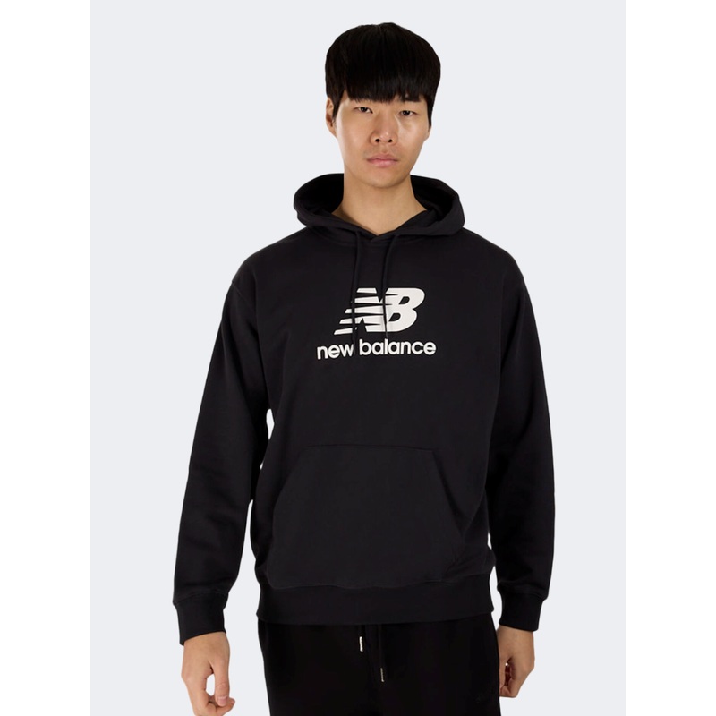 New Balance Sport Essentials French Terry Logo Men Lifestyle Hoody Black