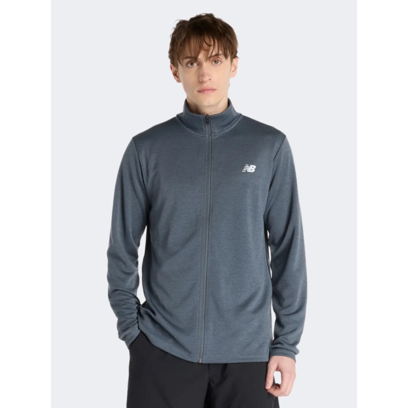New Balance Sport Knit Men Performance Jacket Graphite