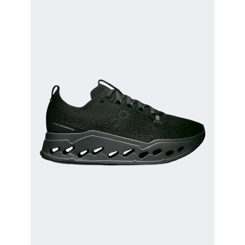 On Cloudsurfer Max Women Running Shoes Black/Eclipse