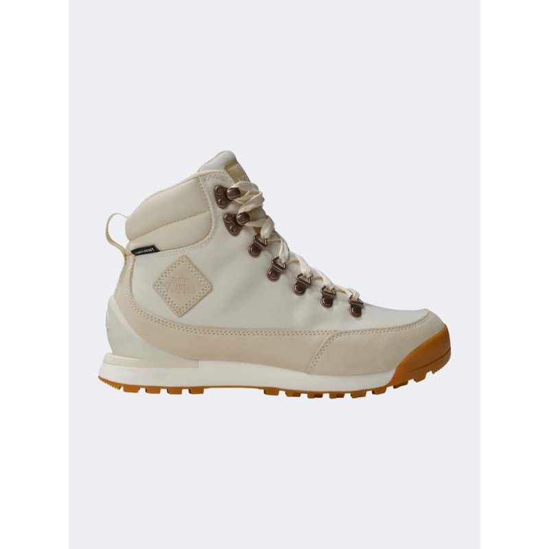 The North Face Back To Bekerley Iv Textile Waterproof Women Lifestyle Shoes White Dune