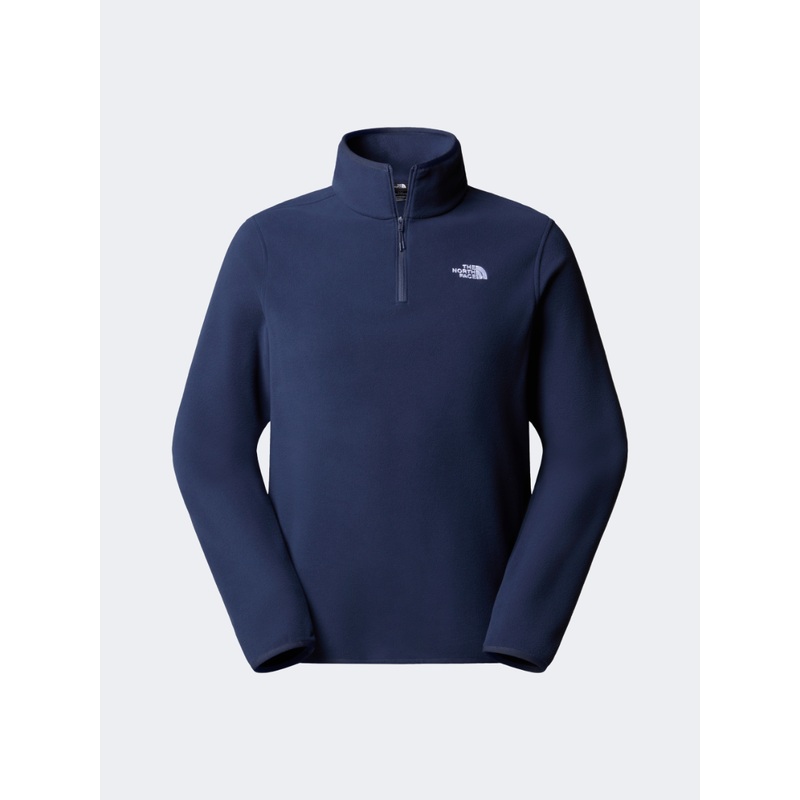 The North Face Glacier 1/4 Zip Men Hiking Fleece Summit Navy