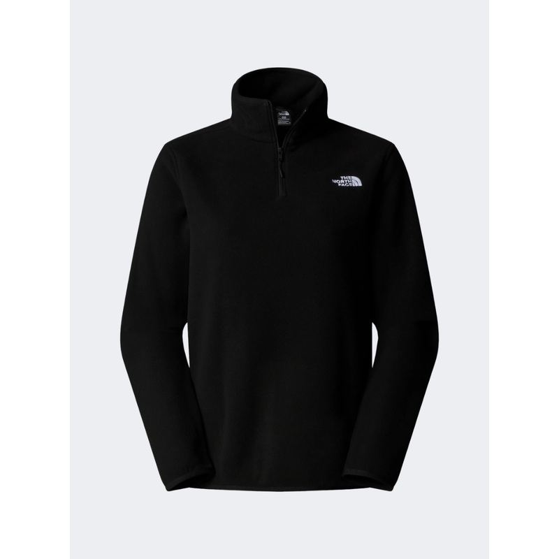 The North Face Glacier Fleece 1/4 Zip Women Hiking Fleece Black