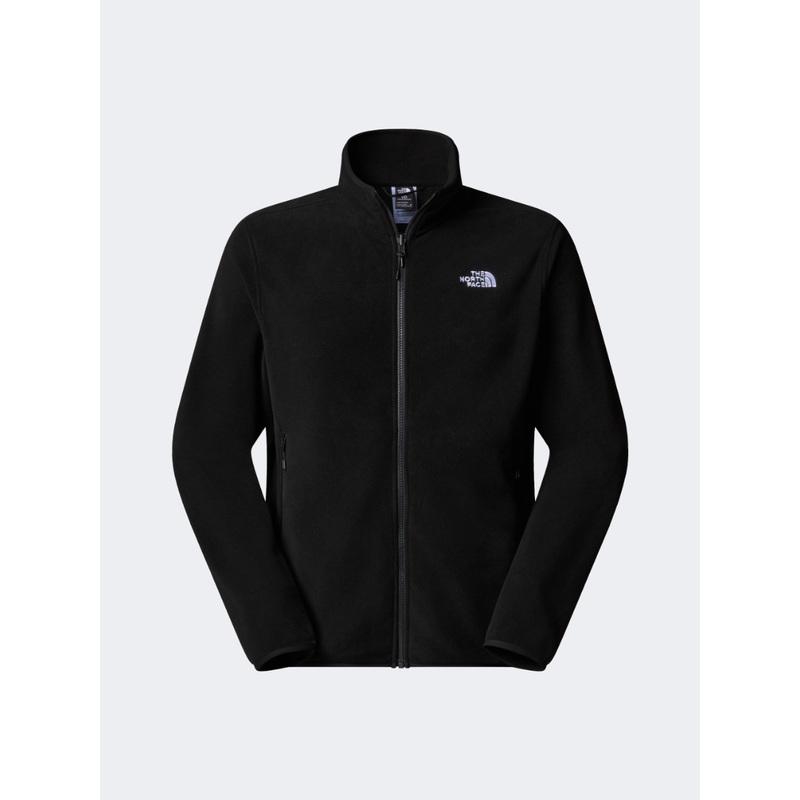 The North Face Glacier Fleece Full Zip Men Hiking Fleece Black