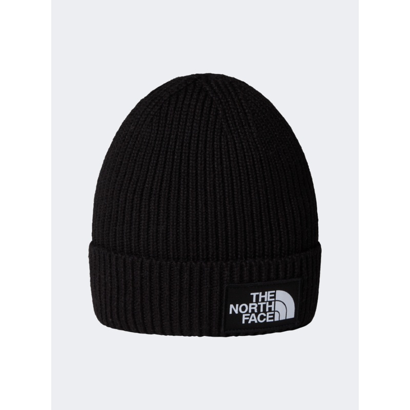 The North Face Logo Box Unisex Lifestyle Beanie Black
