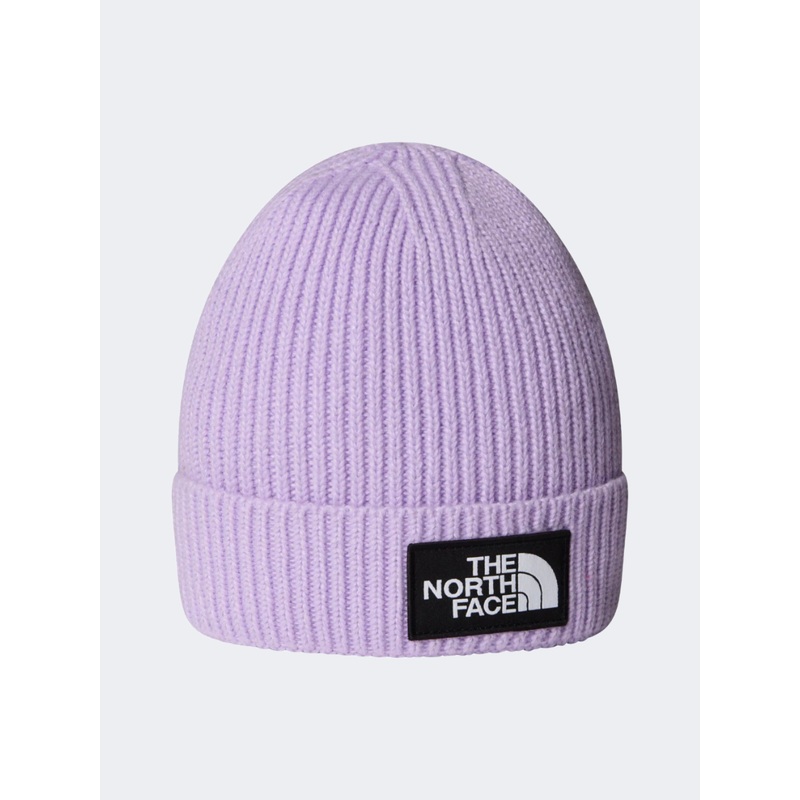 The North Face Logo Box Unisex Lifestyle Beanie Lite Lilac