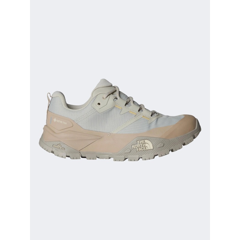 The North Face Offtrail Goretex Low Women Hike Shoes Soapstone/Salt