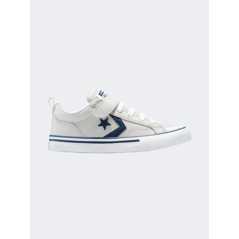Converse Pro Blaze Strap Varsity Ps-Boys Lifestyle Shoes Grey/Navy/White