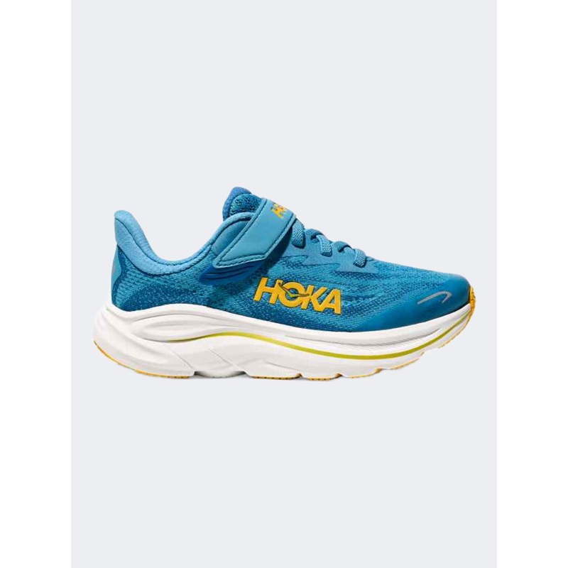 Hoka Clifton 10 Ps-Boys Running Shoes Blue/Foggy Night
