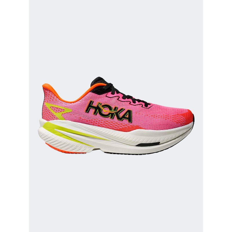 Hoka Mach X 3 Women Running Shoes Neon Rose