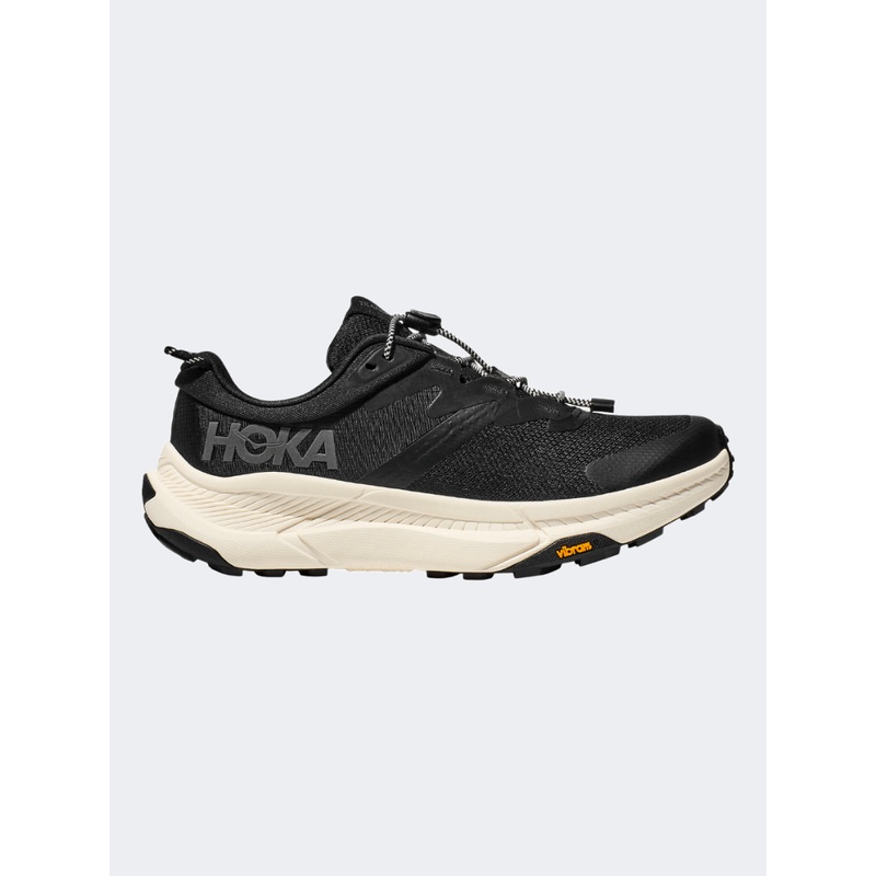 Hoka Transport Women Running Shoes Black/Alabaster