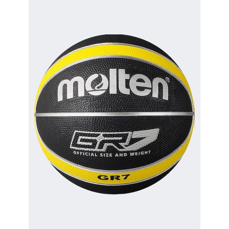 Molten Basketball Ball Black/Yellow