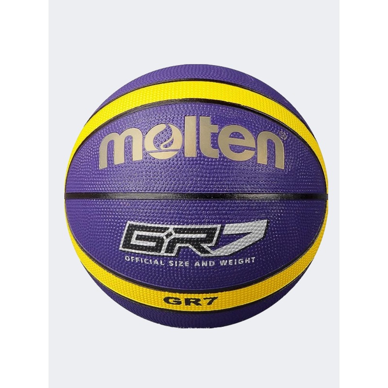 Molten Basketball Ball Violet/Yellow