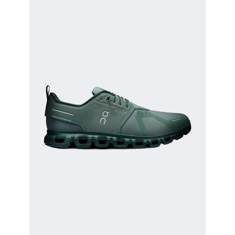 On Cloud 6 Waterproof Men Lifestyle Shoes Olive/Evergreen