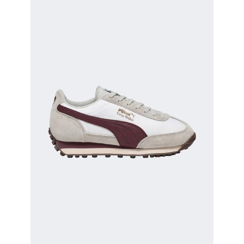 Puma Easy Rider Vintage Women Lifestyle Shoes Warm White/Ruby Shim