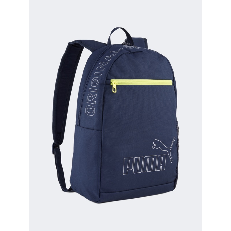 Puma Phase Ii Unisex Lifestyle Backpack One Compartment Navy