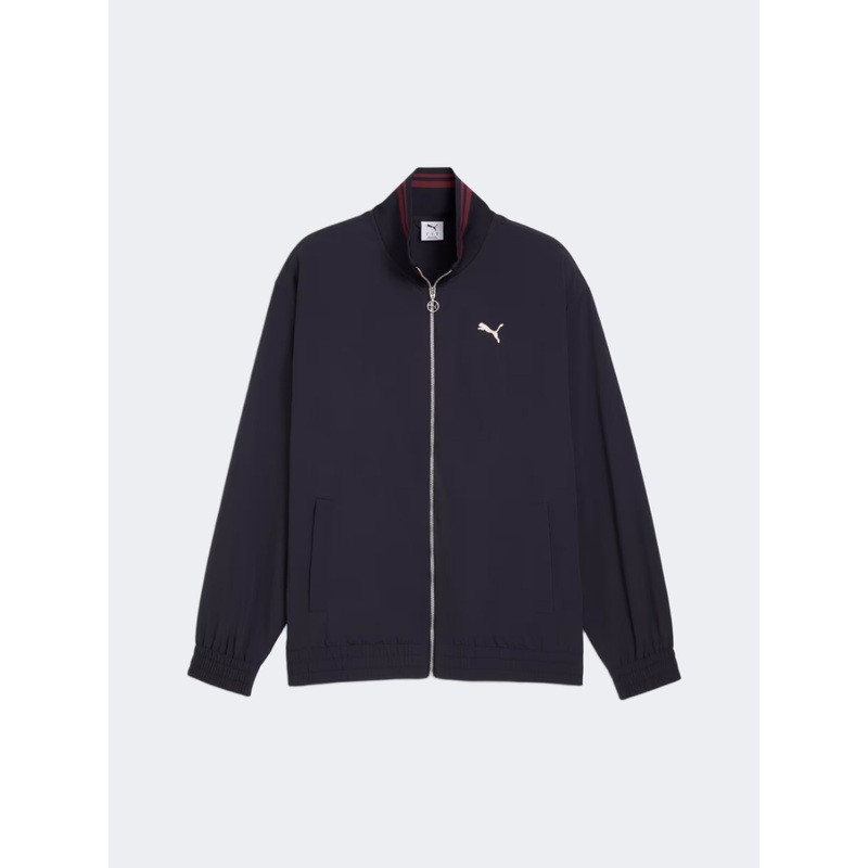 Puma Premium Essential Relaxed Men Lifestyle Jacket New Navy