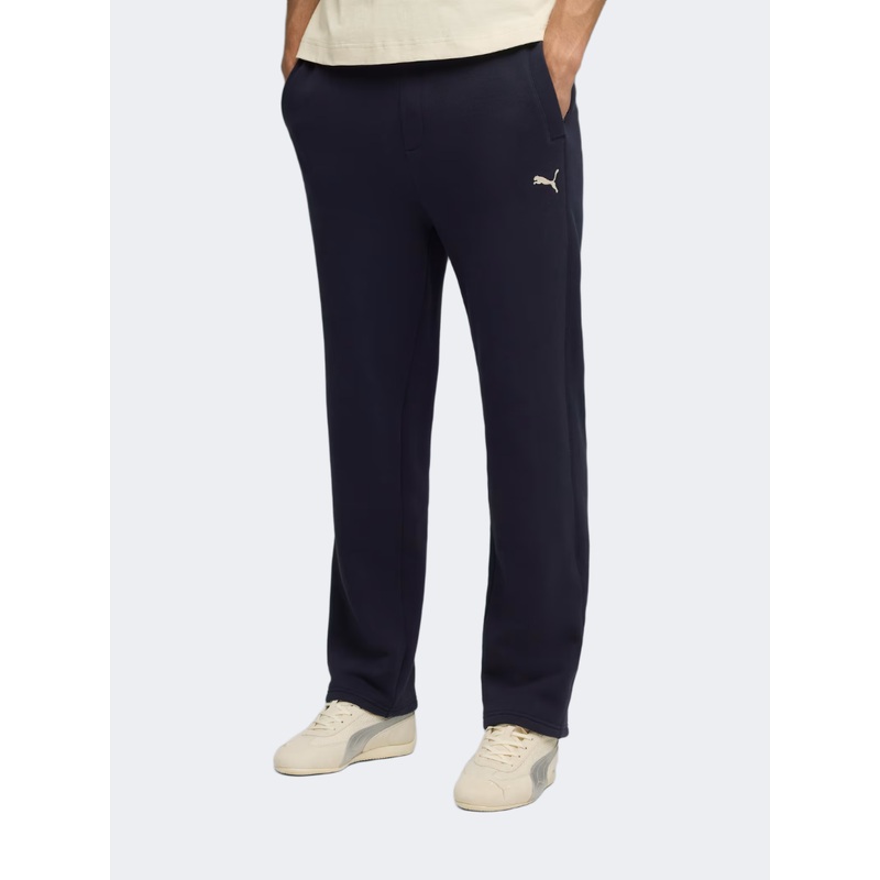 Puma Premium Essential Relaxed Men Lifestyle Pant New Navy