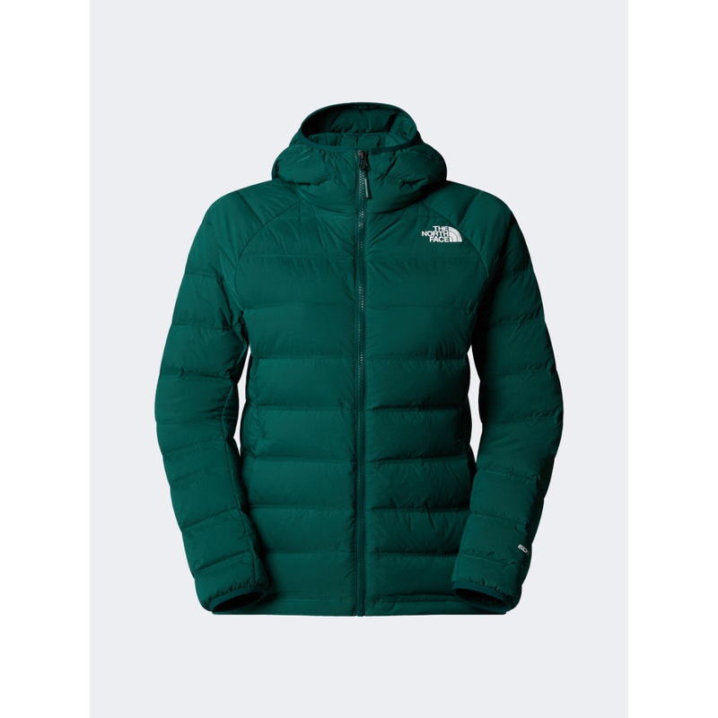 The North Face Abseil Stretch Down Women Hiking Jacket Hunter Green
