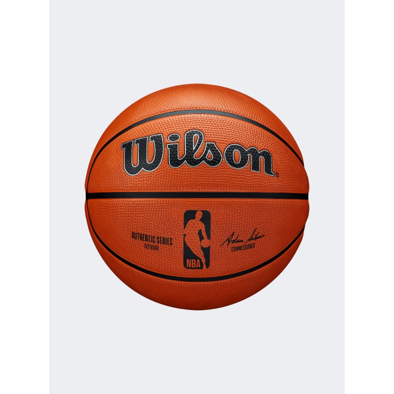 Wilson Authentic Outdoor Basketball Ball Brown