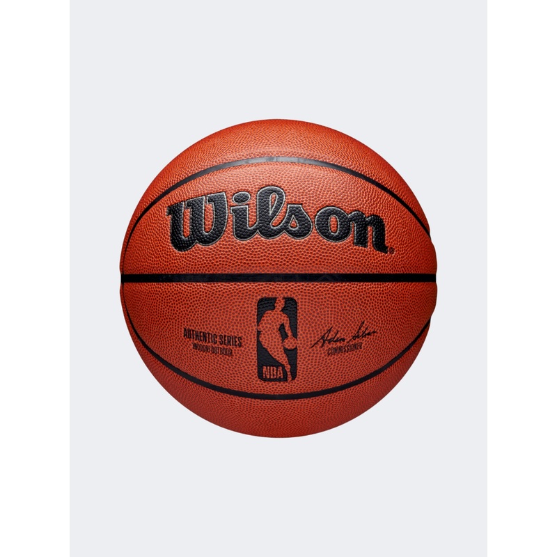 Wilson Nba Authentic Indoor Outdoor Size 7 Basketball Ball Brown