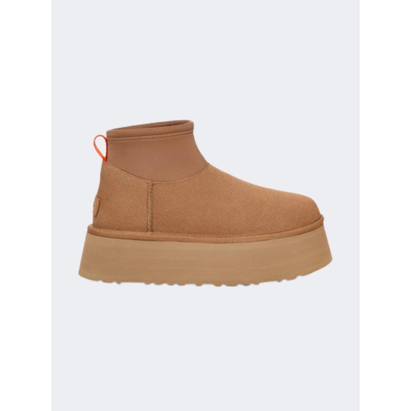 UGG Classic Mini Dipper Women Lifestyle Shoes Chestnut