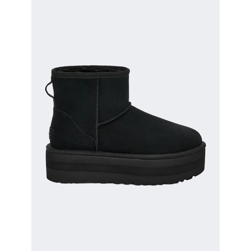 UGG Classic Mini Platform Women Lifestyle Shoes Black
