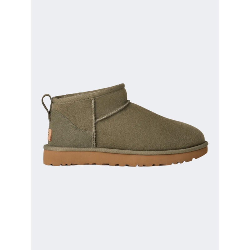 UGG Classic Ultra Mini Women Lifestyle Shoes Moss Green/Amphora