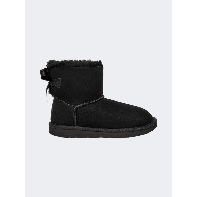 UGG Mini Bailey Bow Ii Kids-Girls Lifestyle Shoes Black