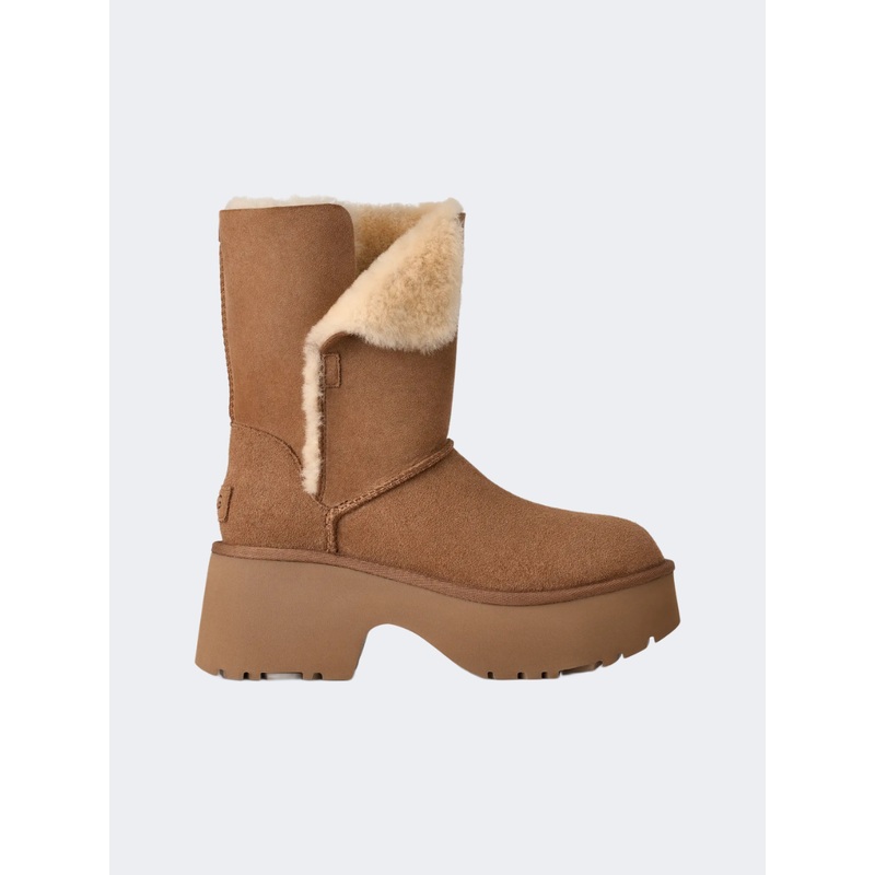 UGG New Heights Cuff Women Lifestyle Shoes Chestnut