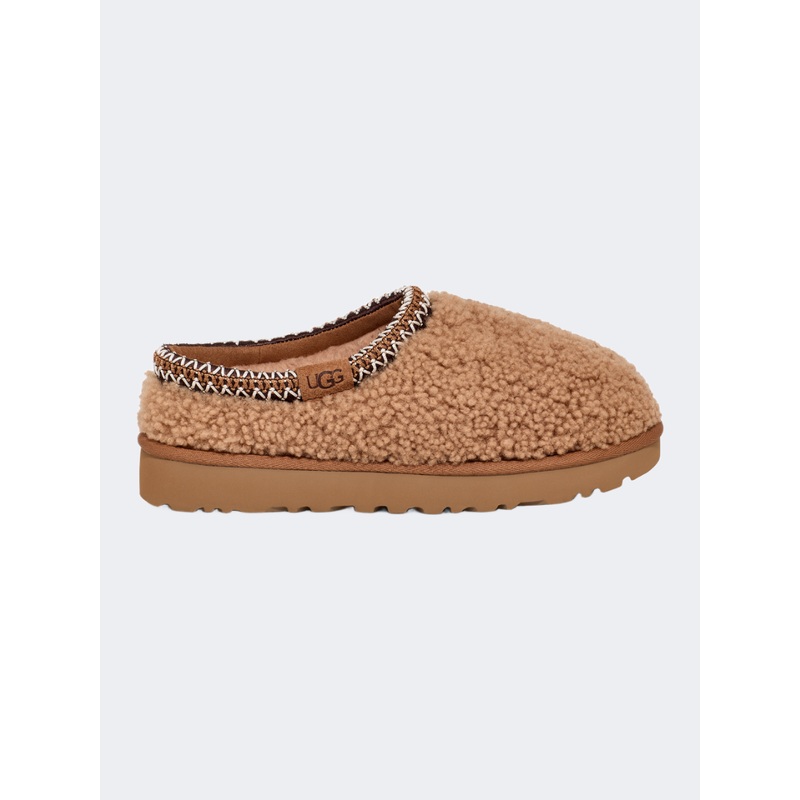 UGG Tasman Maxi Curly Women Lifestyle Slippers Chestnut