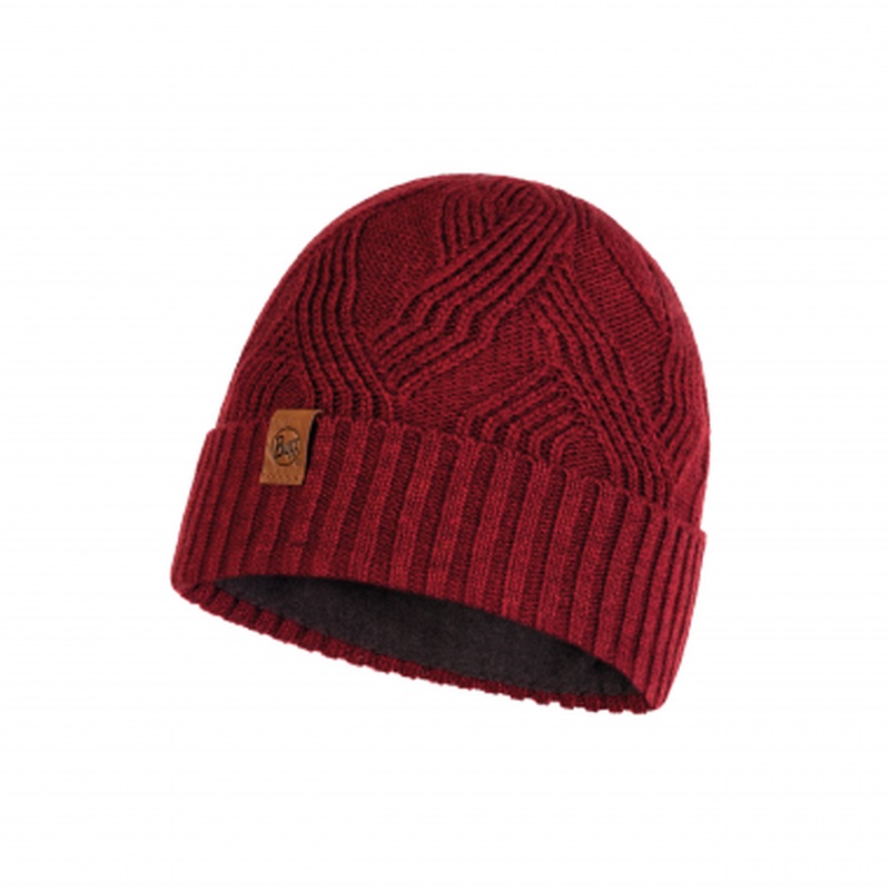 Buff Lifestyle Unisex 120840.632.10.00Knitted & Polar Hat Artur Maroon