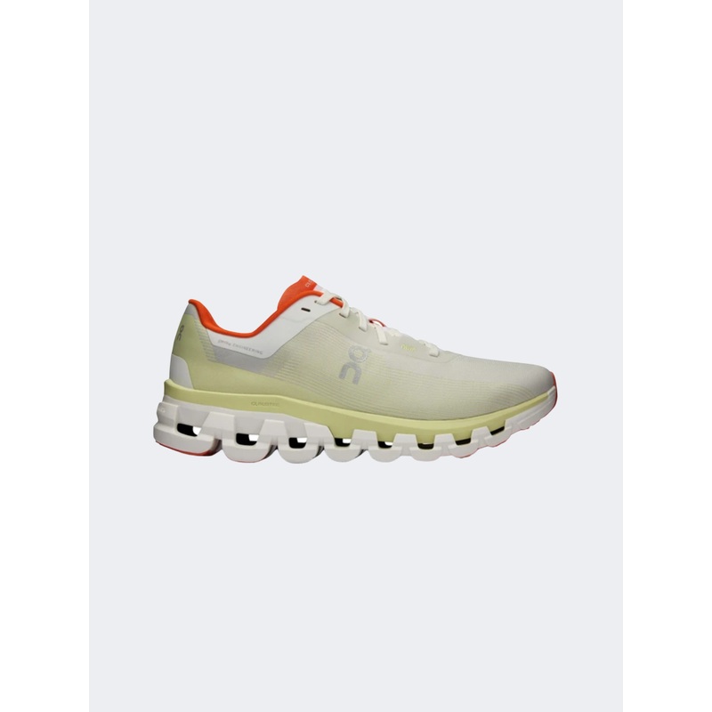 On Cloud Flow 4 Women Running Shoes White/ Hay