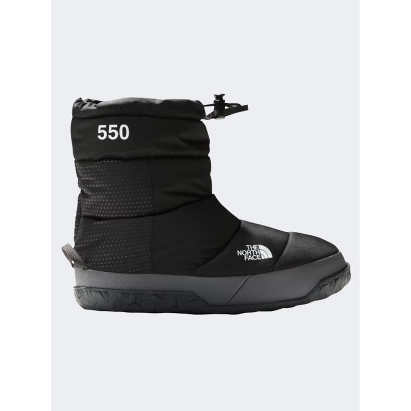 The North Face Nuptse Women Lifestyle Shoes Black/Asphalt Grey