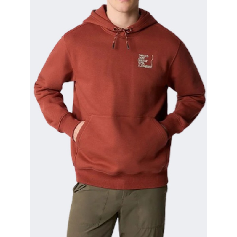 The North Face Outdoor Graphic Men Lifestyle Hoody Brandy Brown