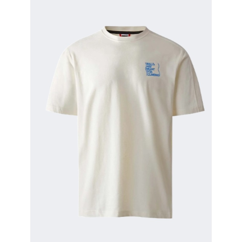 The North Face Outdoor Men Lifestyle T-Shirt Gardenia White