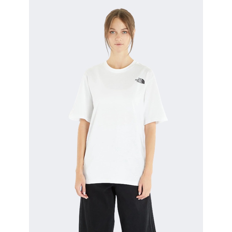 The North Face Relaxed Redbox Women Lifestyle T-Shirt White/Misty