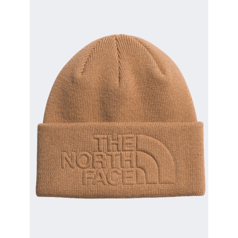 The North Face Urban Embossed Unisex Lifestyle Beanie Almond Butter