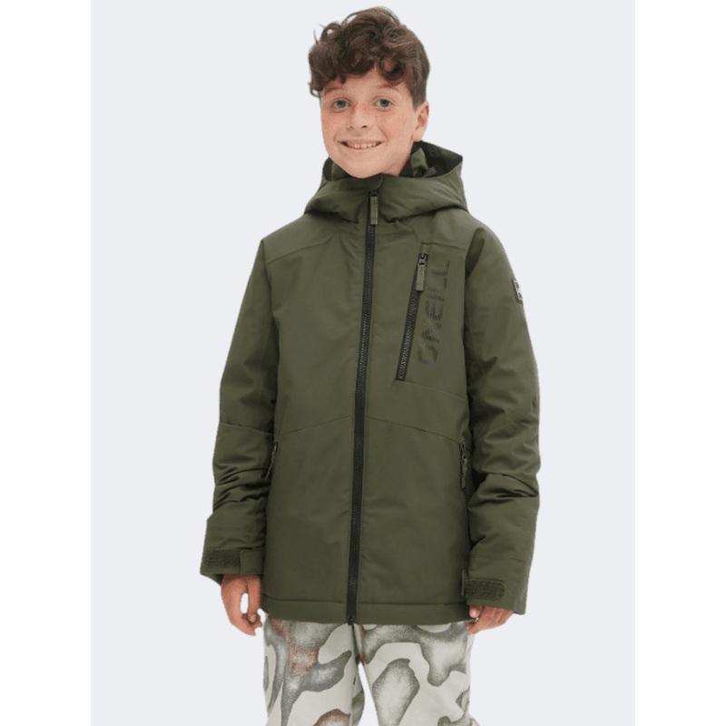 O'Neill Hammer Boys Skiing Jacket Forest Night