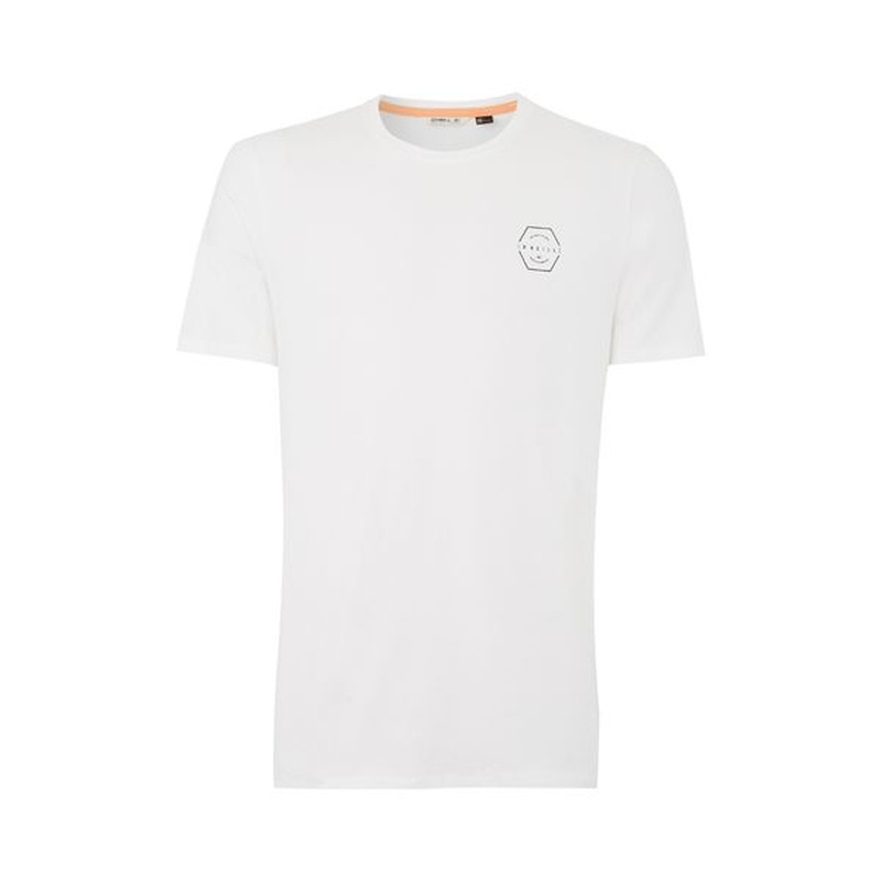 O'Neill Hybrid Men Beach T-Shirt Whte