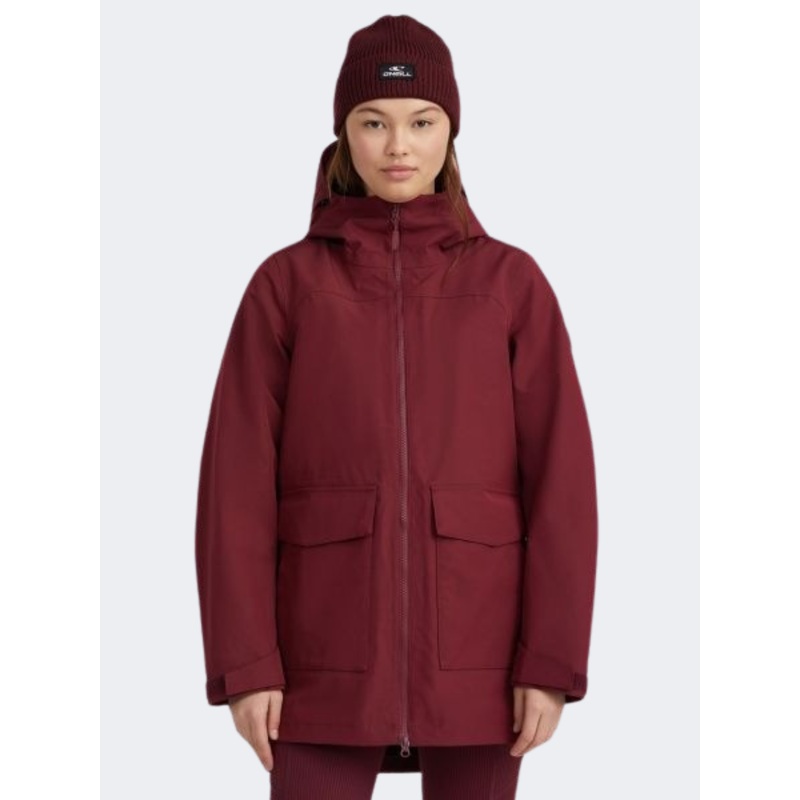 O'Neill Trvlr Sry Jrny Women Lifestyle Jacket Windsor Wine